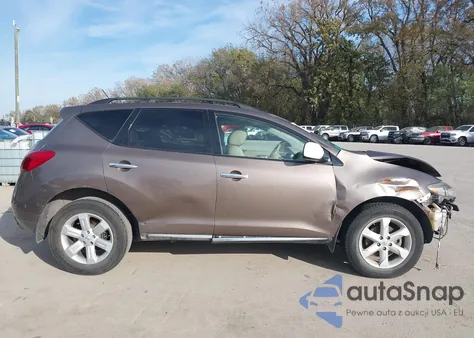2009 Nissan Murano Sl z USA, uszkodzony, nr VIN JN8AZ18U89W014640